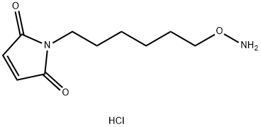 1-(6-(aminooxy)hexyl)-1H-pyrrole-2,5-dione Struktur