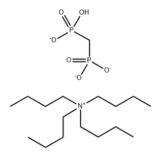 1-Butanaminium, N,N,N-tributyl-, P,P'-methylenebis[phosphonate] (3:1)