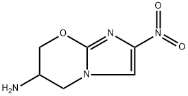 2-Nitro-6,7-dihydro-5H-imidazo[2,1-b][1,3]oxazin-6-amine Struktur