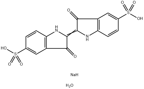 Acid Blue 74 dihydrate Struktur