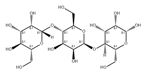 beta-D-Manp-(1->4)-beta-D-Manp-(1->4)-beta-D-Manp Struktur