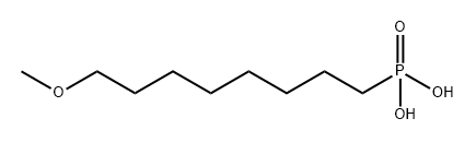 m-PEG1-(CH2)6-Phosphonic acid Struktur