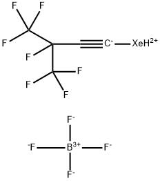 Xenon(1+), [3,4,4,4-tetrafluoro-3-(trifluoromethyl)-1-butyn-1-yl]-, tetrafluoroborate(1-) (1:1)