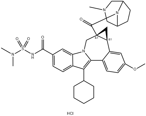 BMS-791325 Struktur