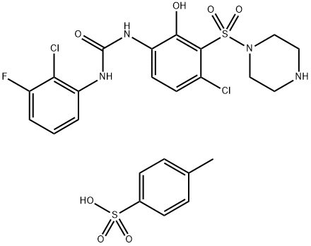 Elubrixin tosylate Struktur