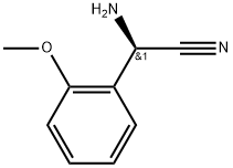 Benzeneacetonitrile, α-amino-2-methoxy-, (R)- (9CI) Struktur