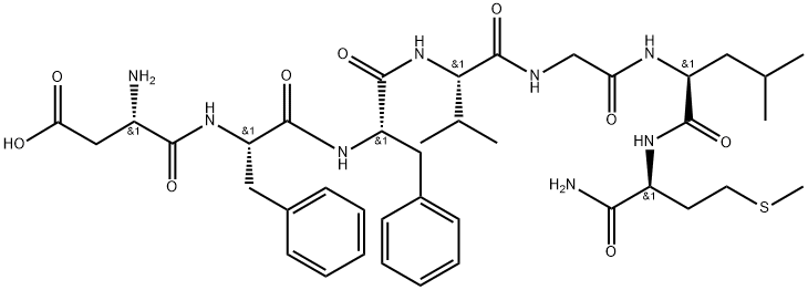 neurokinin B (4-10) Struktur