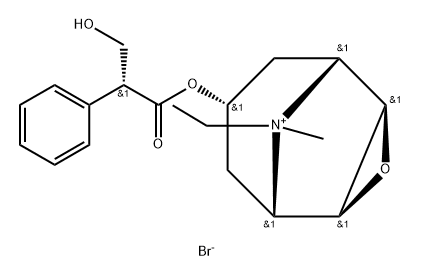 (+)-Hyoscine ethobromide Struktur