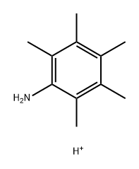 Benzenamine,  2,3,4,5,6-pentamethyl-,  radical  ion(1+),  conjugate  acid  (9CI) Struktur