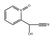 2-Pyridineglycolonitrile,1-oxide(6CI) Struktur