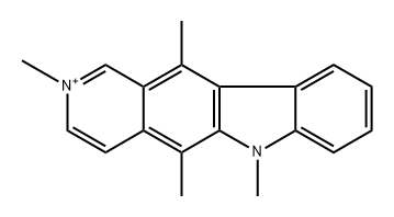 2,6-dimethylellipticine Struktur