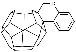 5,6,7:8,4b,9-Diethanylylidene-4bH,10H-benzo[b]pentaleno[2'',1'',6'':3',4',5']pentaleno[6',1',2':5,6,1]pentaleno[2,1-d]pyran, 5,5a,6,6a,6b,7,8,8a,9,9a,9c,9d,9e,9f-tetradecahydro- (9CI) Struktur