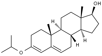 Androsta-3,5-dien-17β-ol, 3-isopropoxy- (6CI) Struktur