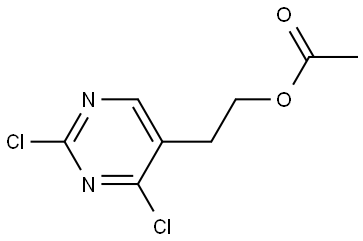 5-Pyrimidineethanol, 2,4-dichloro-, 5-acetate