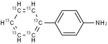 4-Aminobiphenyl-13C6 Struktur