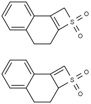 3,4-DIHYDRO-2AH-NAPHTHO[2,1-B]THIETE 2,2-DIOXIDE COMPOUND WITH 3,4-DIHYDRO-1H-NAPHTHO[2,1-B]THIETE 2,2-DIOXIDE (1:1) Struktur