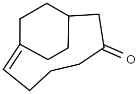 BICYCLO[6.2.2]DODEC-7-EN-3-ONE Struktur