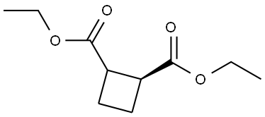 DIETHYL (1S)-1,2-CYCLOBUTANEDICARBOXYLATE Struktur