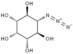 myo-Inositol, 5-azido-5-deoxy- Struktur