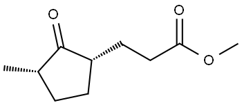 METHYL 3-[(1S,3S)-3-METHYL-2-OXOCYCLOPENTYL]PROPANOATE Struktur