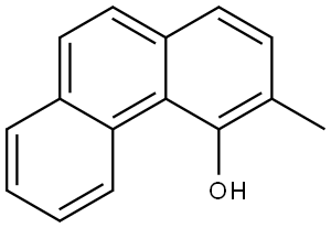 3-methyl-4-phenanthrenol Struktur