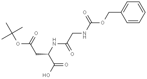 L-Aspartic acid, N-[(phenylmethoxy)carbonyl]glycyl-, 24-(1,1-dimethylethyl) ester (9CI)