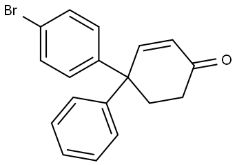 4-bromo-2',3'-dihydro-4'H-[1,1':1',1''-terphenyl]-4'-one Struktur