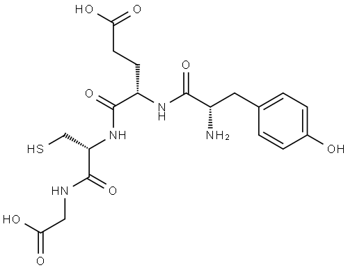 Tyr-Glu-Cys-Gly Struktur