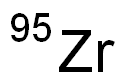 Zirconium-95 Struktur