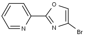 4-bromo-2-(pyridin-2-yl)oxazole Structure