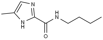 N-butyl-4-methyl-1H-imidazole-2-carboxamide Struktur