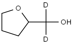 (Tetrahydrofuran-2-yl)methanol-d2 Struktur