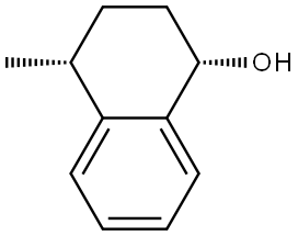 (1S,4R)-4-methyl-1,2,3,4-tetrahydronaphthalen-1-ol Struktur