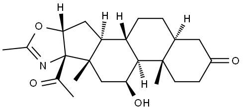 5'βH-5α-Pregnano[17,16-d]oxazole-3,20-dione, 11β-hydroxy-2'-methyl- (8CI)