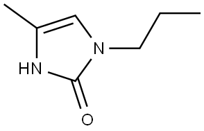 4-methyl-1-propyl-1,3-dihydro-2H-imidazol-2-one Struktur