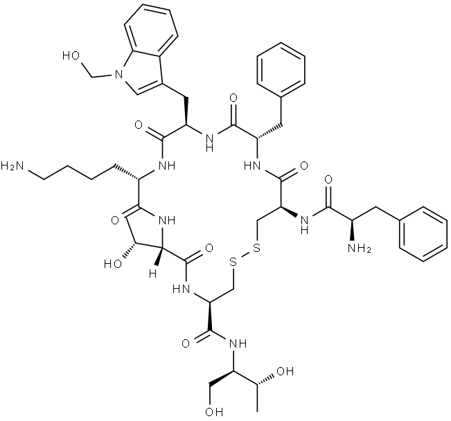 Octreotide Impurity Structure