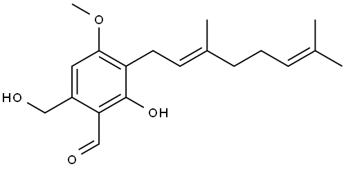 Deacylhericene Struktur