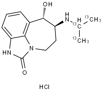 Zilpaterol-13C3 hydrochloride