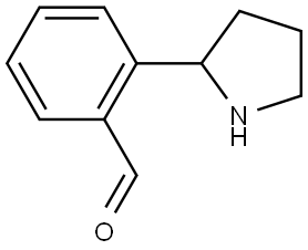 2-(2-Pyrrolidinyl)benzaldehyde Struktur