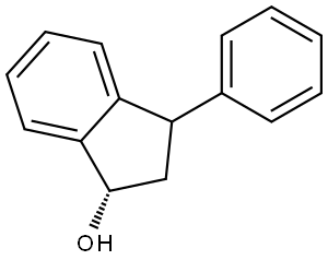 (S)-Phenyl-2,3-dihydro-1H-inden-1-ol Struktur