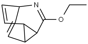 4-AZATRICYCLO[3.3.2.0(2,8)]DECA-3,6,9-TRIEN-3-YL ETHYL ETHER Struktur