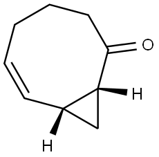 (1R,8R)-BICYCLO[6.1.0]NON-6-EN-2-ONE Struktur