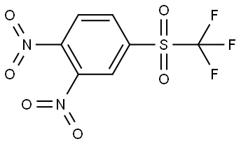 1,2-DINITRO-4-(TRIFLUORO-METHANESULFONYL)-BENZENE Struktur
