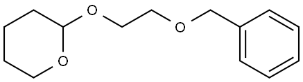 Benzyl-PEG1-THP Struktur