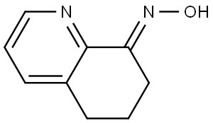 (E)-6,7-Dihydroquinolin-8(5H)-one oxime Struktur