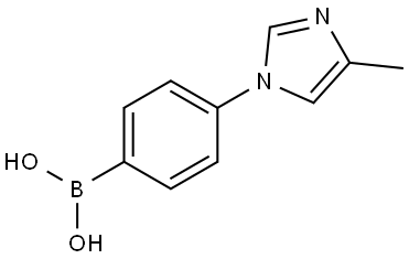 4-(4-Methylimidazol-1-yl)phenylboronic acid Struktur