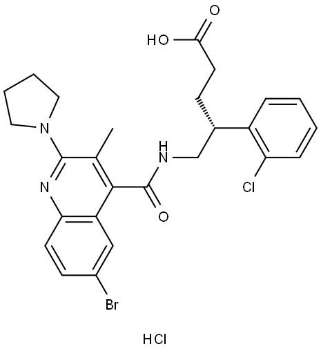 BAY-6672 hydrochloride Struktur