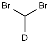 Monodeuterated dibromomethane Struktur