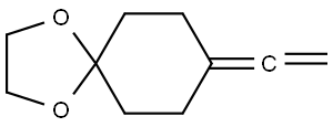 8-Vinylidene-1,4-dioxa-spiro[4.5]decane Struktur