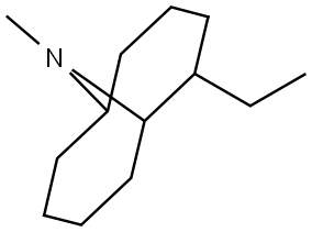 2-ETHYL-11-METHYL-11-AZABICYCLO[4.4.1]UNDECANE Struktur